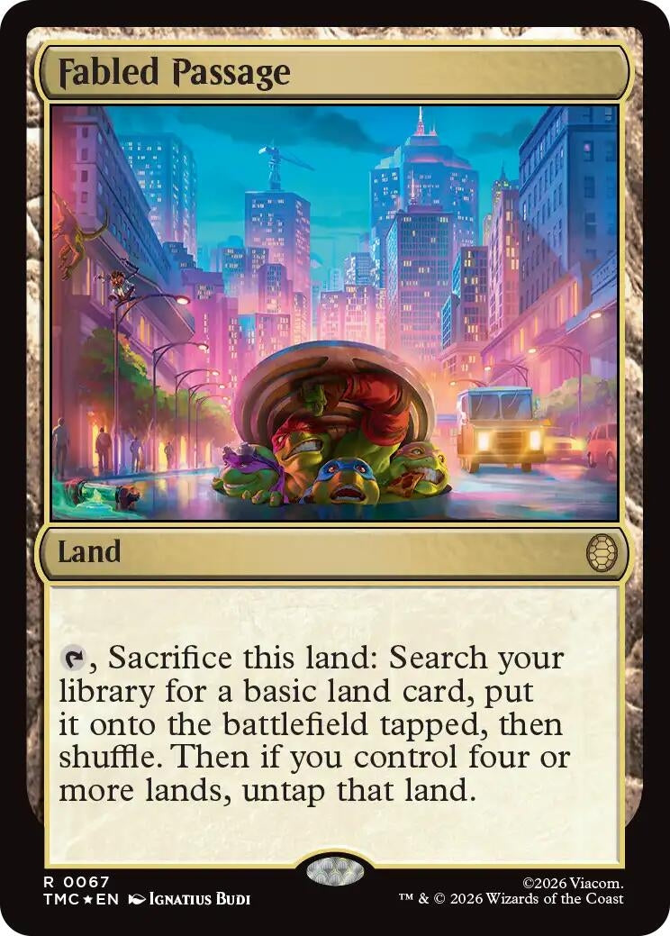 Fabled Passage (Surge Foil) (67) (TMC)