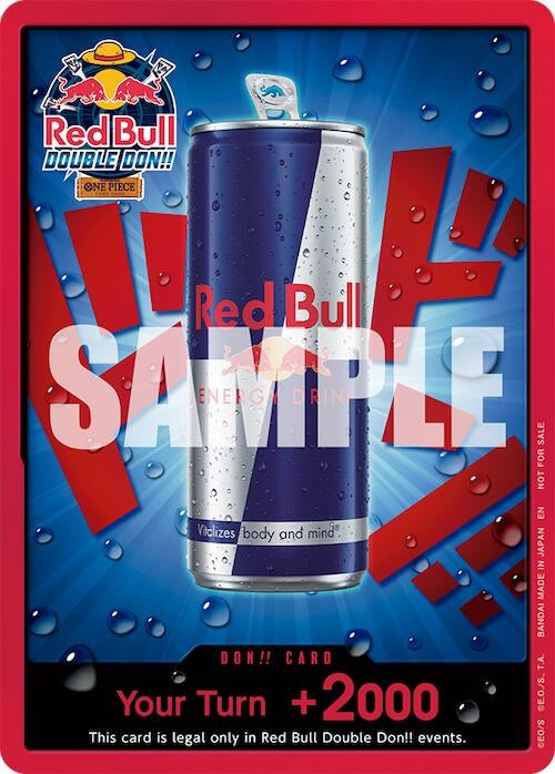 DON!! Card (Red Bull Double Don!!) (OP-PR)