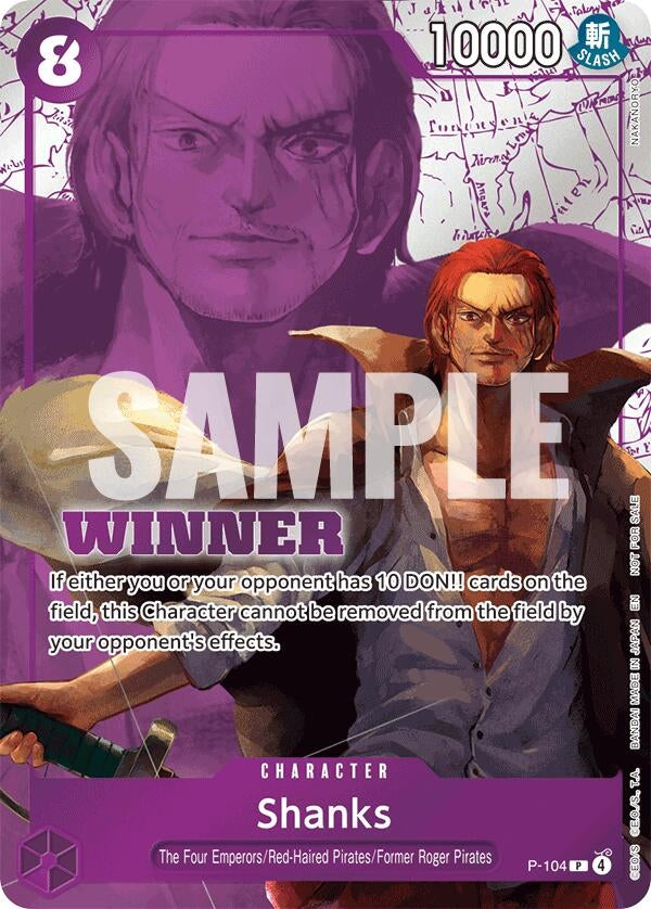 Shanks (Winner Pack 2026 Vol. 2) (P-104) (OP-PR)