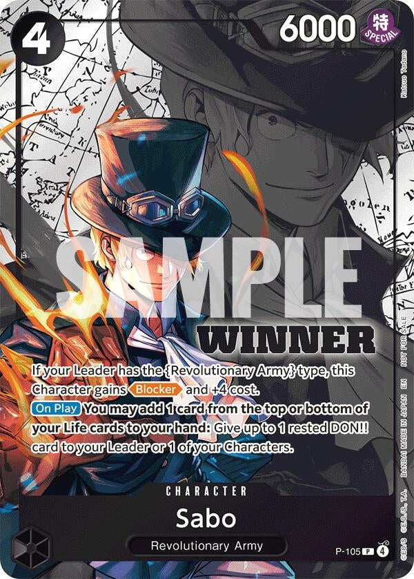 Sabo (Winner Pack 2026 Vol. 2) (P-105) (OP-PR)