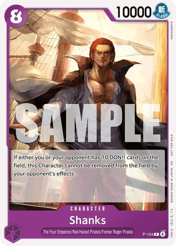 Shanks (Tournament Pack 2026 Vol. 2) (P-104) (OP-PR)