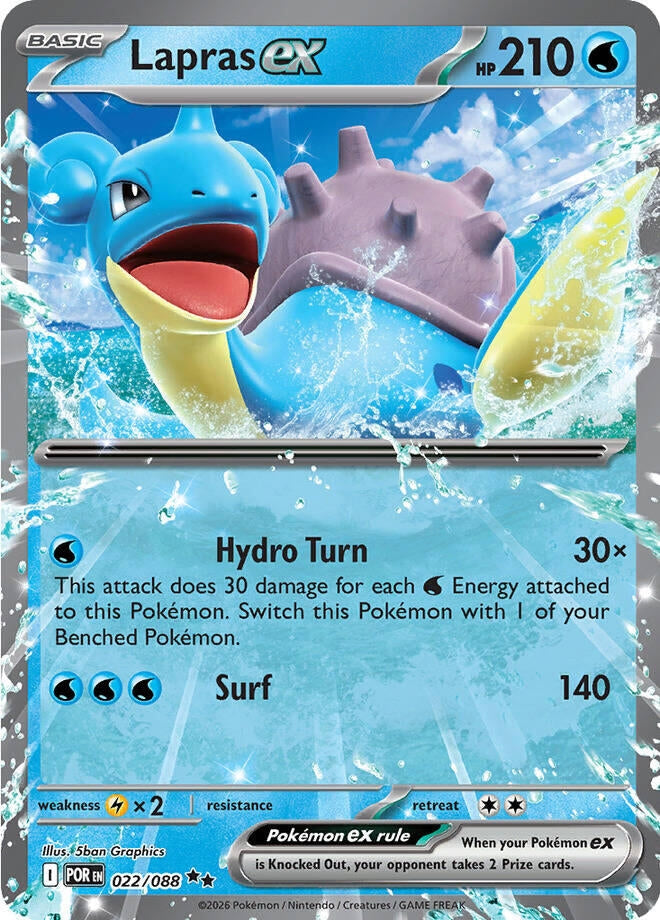 Lapras ex (022/088) (POR)