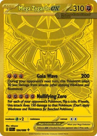 Mega Zygarde ex (124/088) (POR)