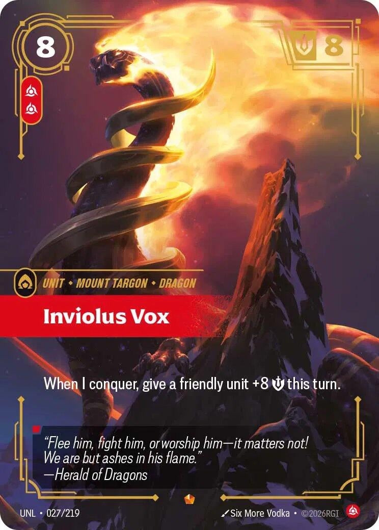 Inviolus Vox (027/219) (UNL)