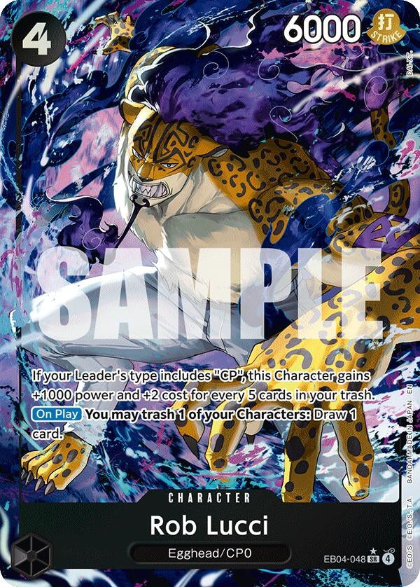 Rob Lucci (Alternate Art) (EB04-048) (OP15-EB04)