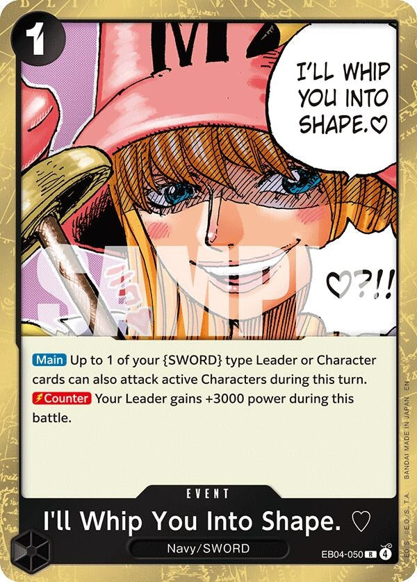 Image for I'll Whip You Into Shape. (EB04-050) (OP15-EB04) - One Piece Card Game