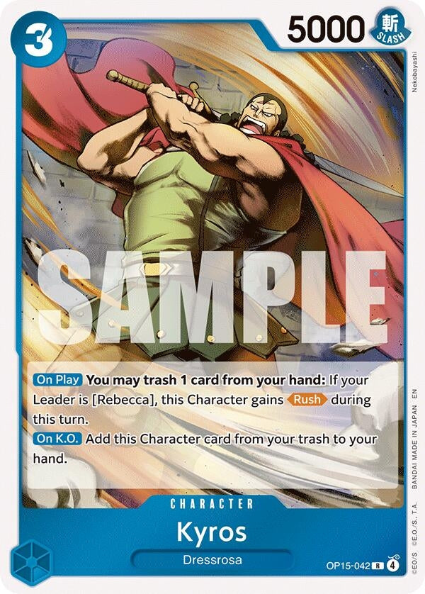 Image for Kyros (OP15-042) (OP15-EB04) - One Piece Card Game