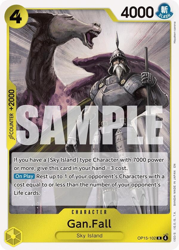 Image for Gan.Fall (OP15-102) (OP15-EB04) - One Piece Card Game