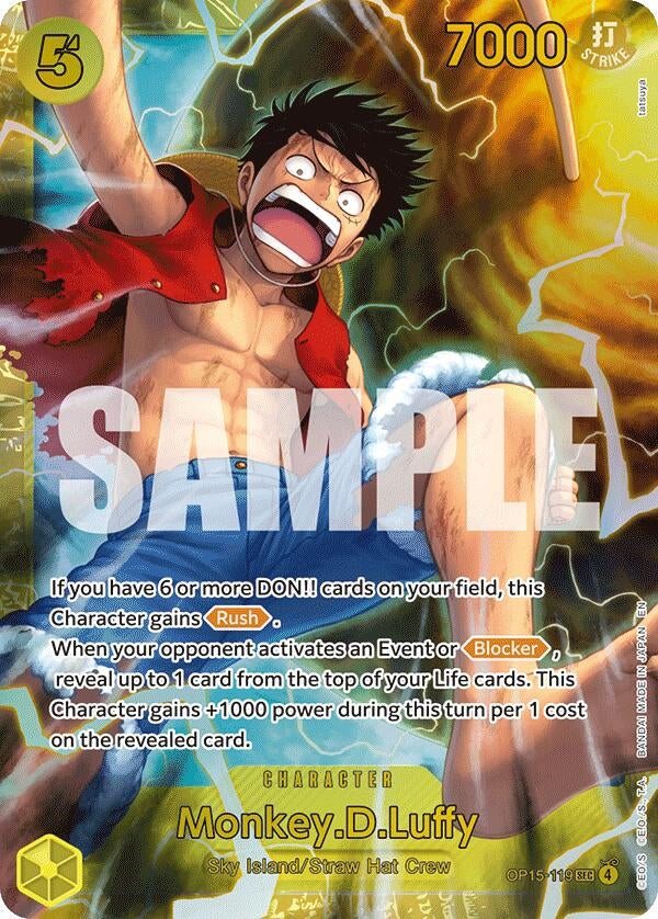 Image for Monkey.D.Luffy (OP15-119) (OP15-119) (OP15-EB04) - One Piece Card Game