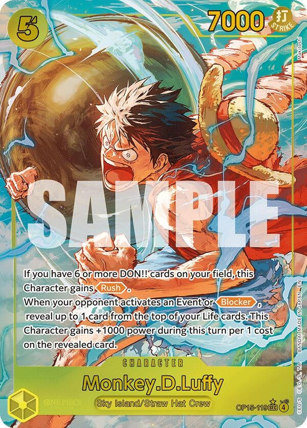 Image for Monkey.D.Luffy (OP15-119) (Alternate Art) (OP15-119) (OP15-EB04) - One Piece Card Game