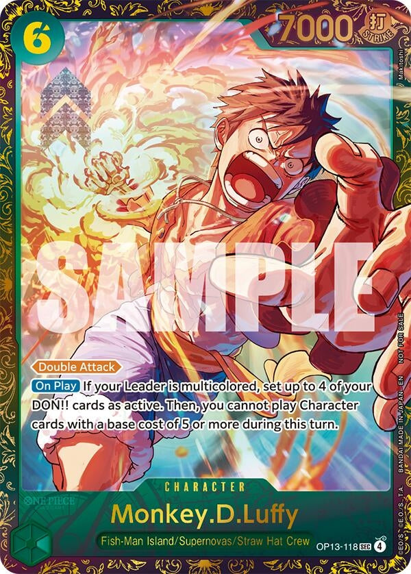 Monkey.D.Luffy (Treasure Cup March 2026) (OP13-118) (OP-PR)