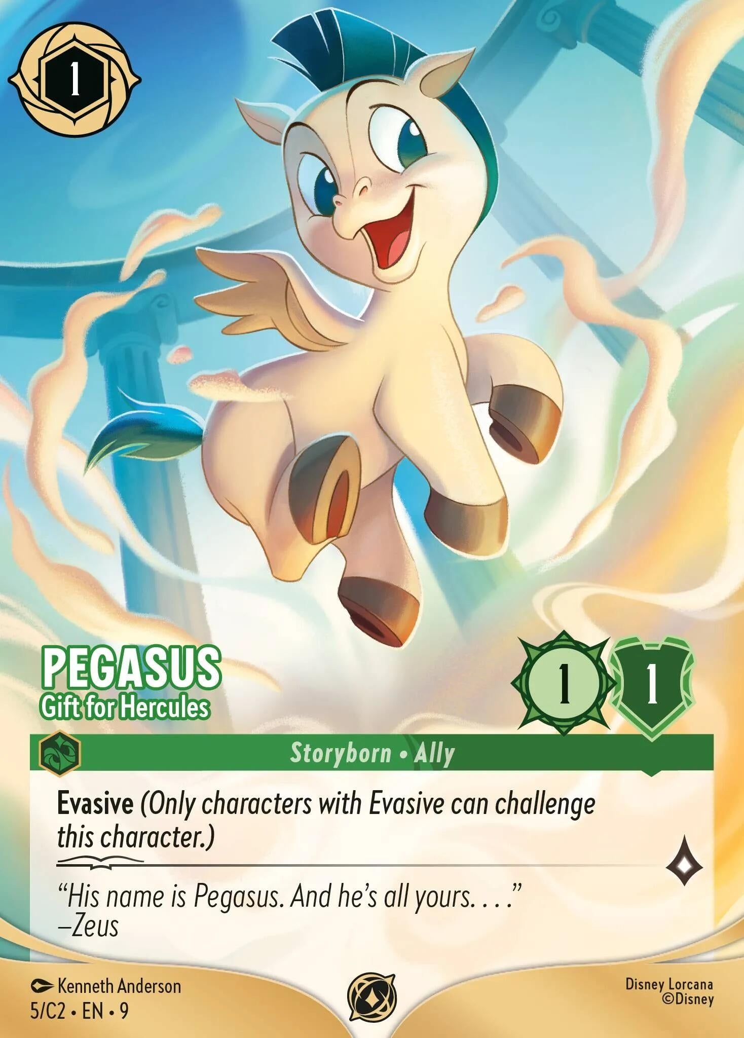 Pegasus - Gift for Hercules (5) (5) (DLPC)