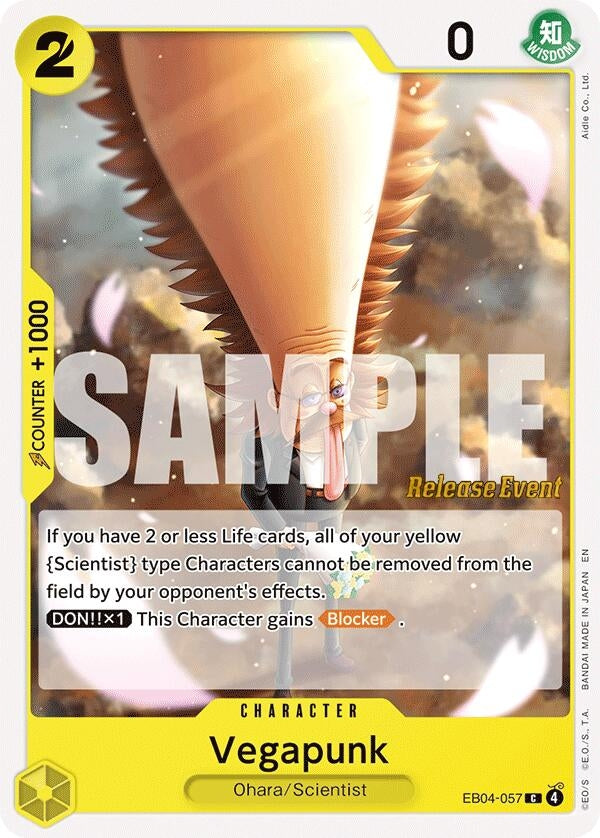 Image for Vegapunk (EB04-057) (OP15 RE) - One Piece Card Game