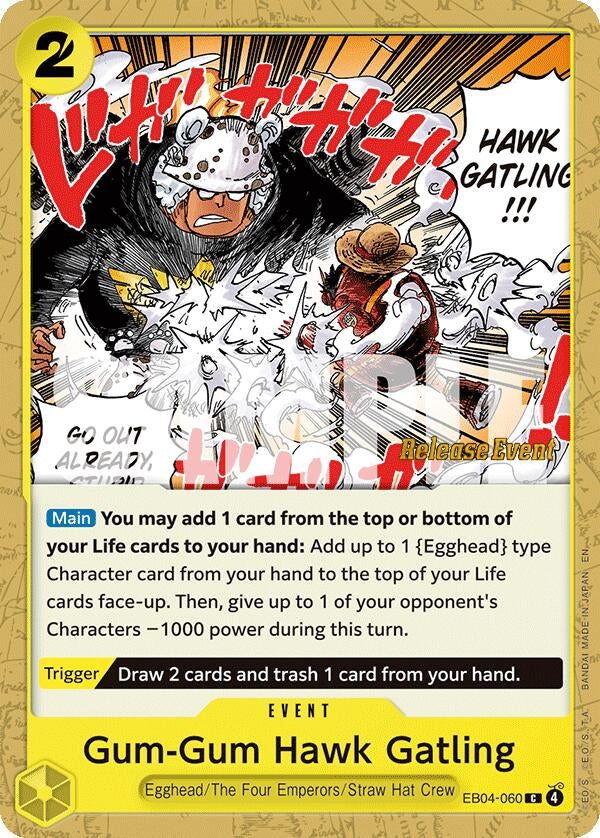 Gum-Gum Hawk Gatling (EB04-060) (OP15 RE)