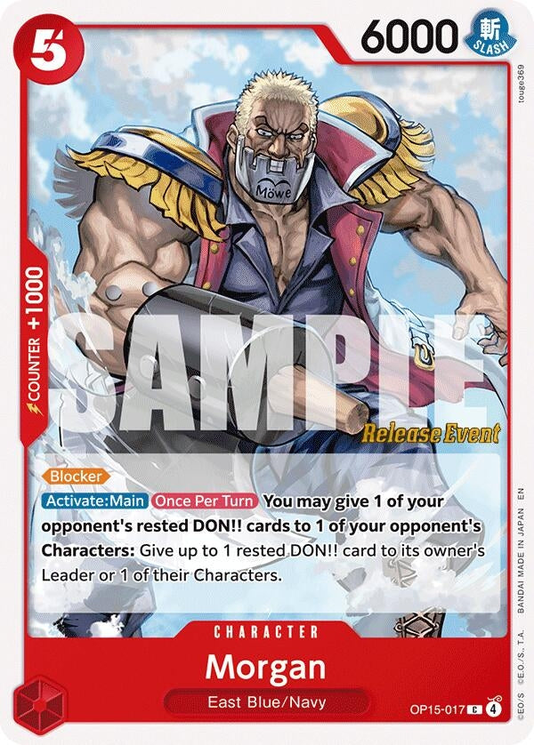 Morgan (OP15-017) (OP15 RE)