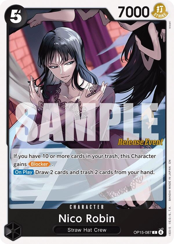 Nico Robin (OP15-087) (OP15-087) (OP15 RE)