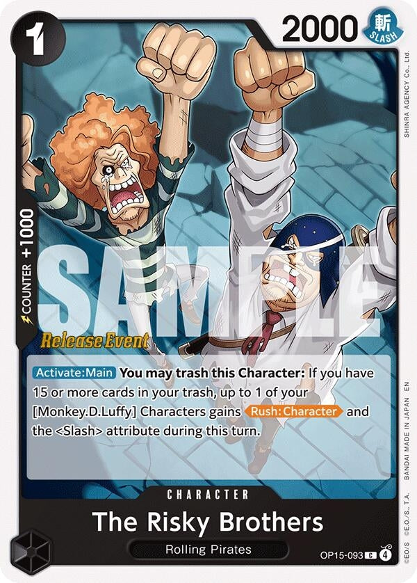 The Risky Brothers (OP15-093) (OP15 RE)