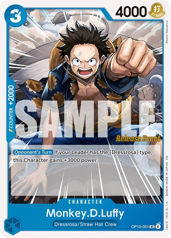 Monkey.D.Luffy (OP15-051) (OP15-051) (OP15 RE)