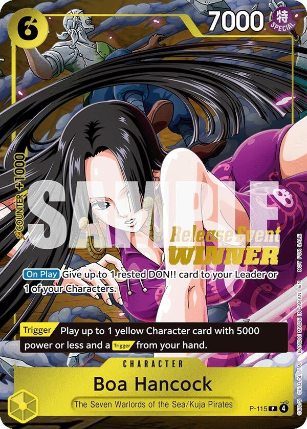 Boa Hancock (OP15 Release Event Winner) (P-115) (OP-PR)