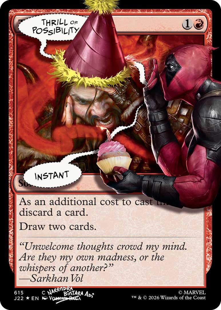 Thrill of Possibility (615) (Pool Party Foil) (615) (SLD)