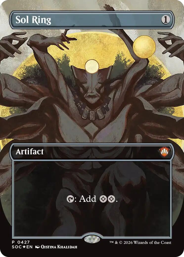 Sol Ring (Borderless) (427) (SOC)