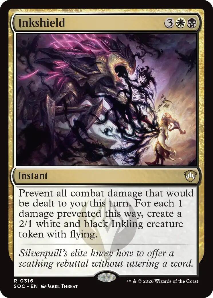 Sp Magic: The Gathering - Inkshield (316) (SOC)