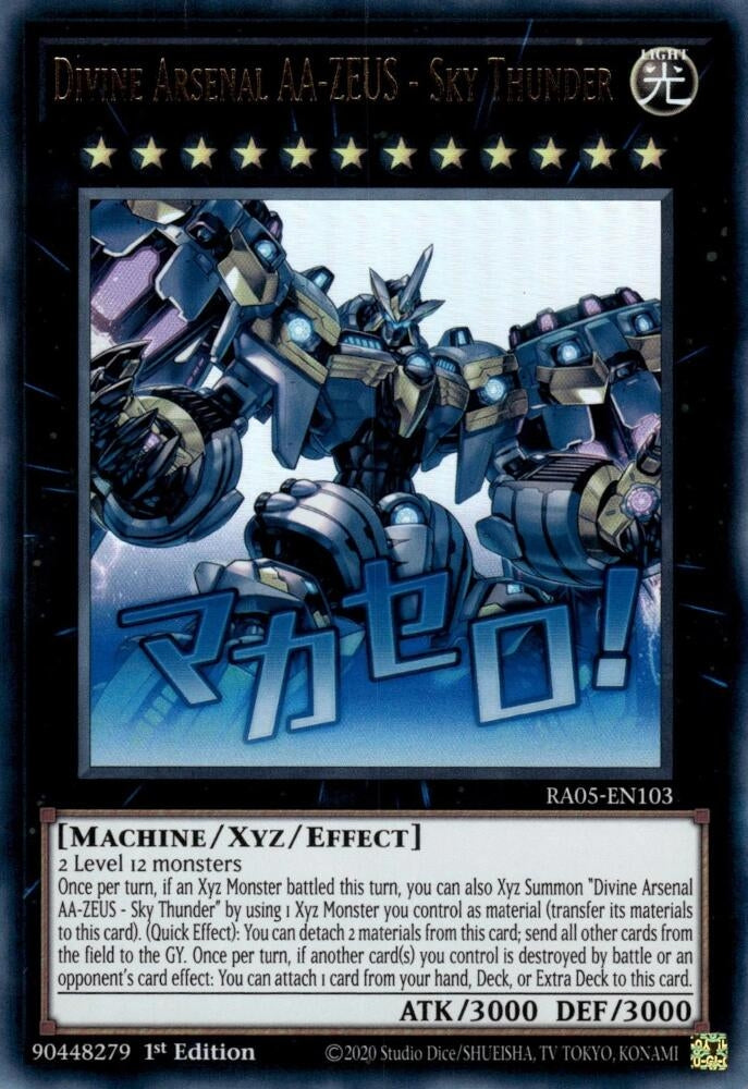 Divine Arsenal AA-ZEUS - Sky Thunder (RA05-EN103) (RA05)