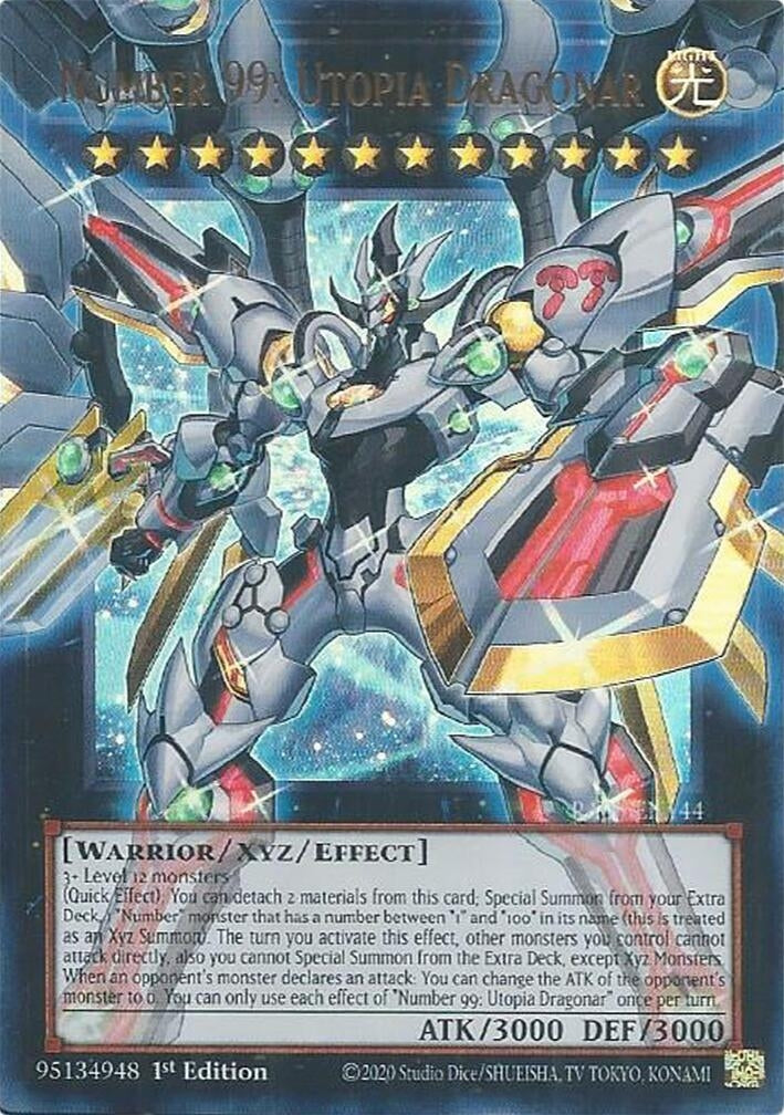 Number 99: Utopia Dragonar (RA05-EN144) (RA05)