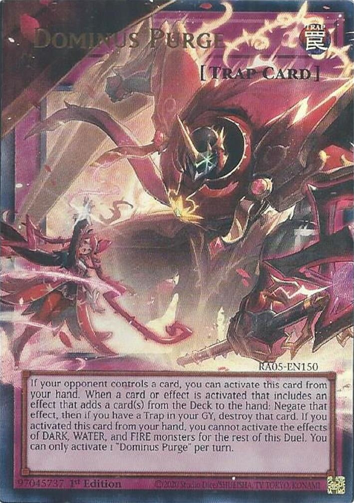Dominus Purge (Extended Art) (RA05-EN150) (RA05)