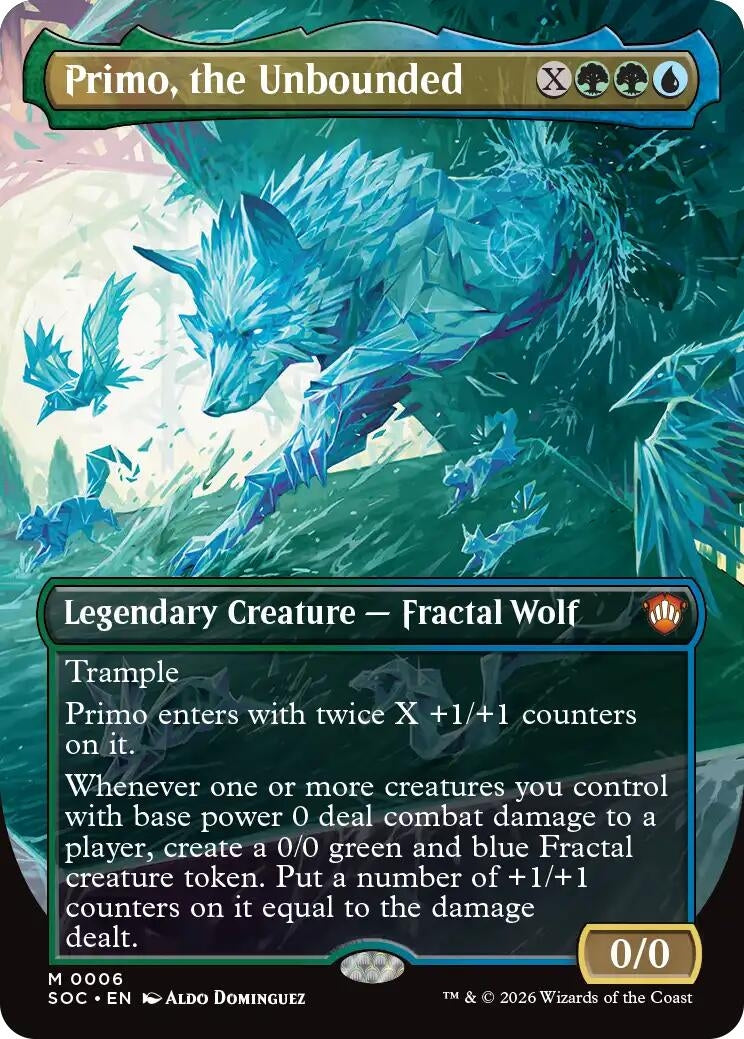 Primo, the Unbounded (Borderless) (6) (SOC)