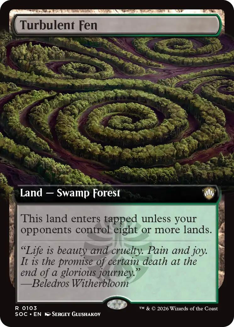 Turbulent Fen (Extended Art) (103) (SOC)