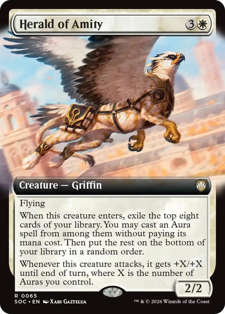 Herald of Amity (Extended Art) (65) (SOC)
