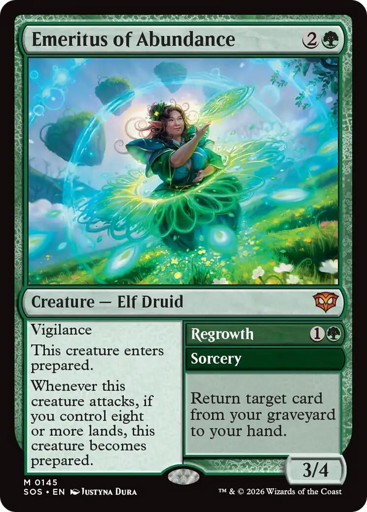 Emeritus of Abundance (145) (SOS)