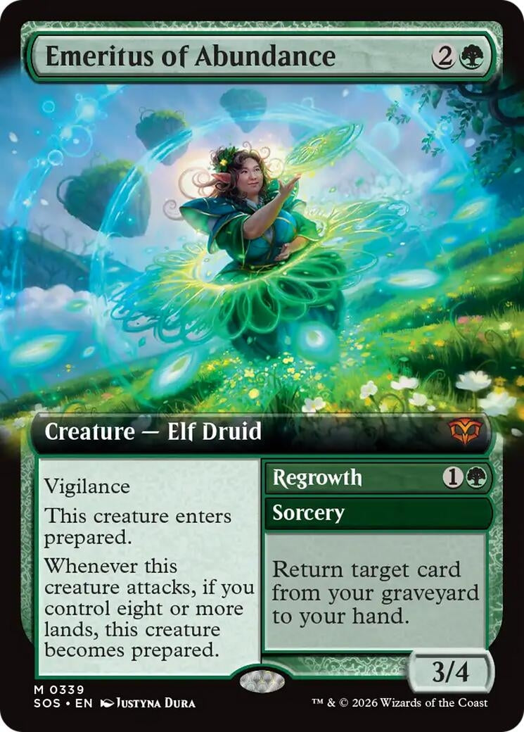 Emeritus of Abundance (Extended Art) (339) (SOS)