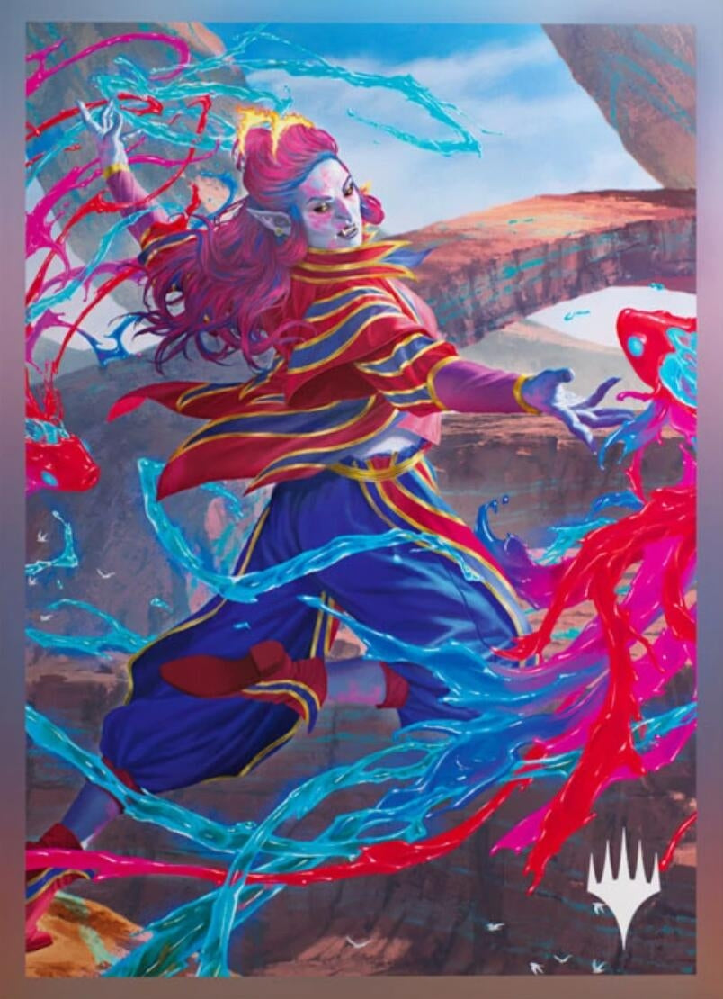 Magic: The Gathering Lorwyn Eclipsed Premium Art Sleeves - Rootha, Mastering The Moment