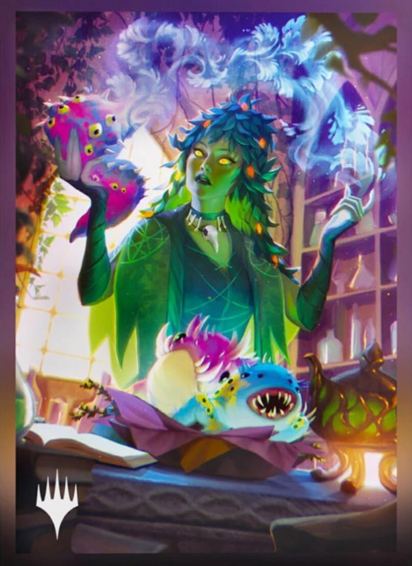Magic: The Gathering Lorwyn Eclipsed Premium Art Sleeves - Dina, Essence Brewer