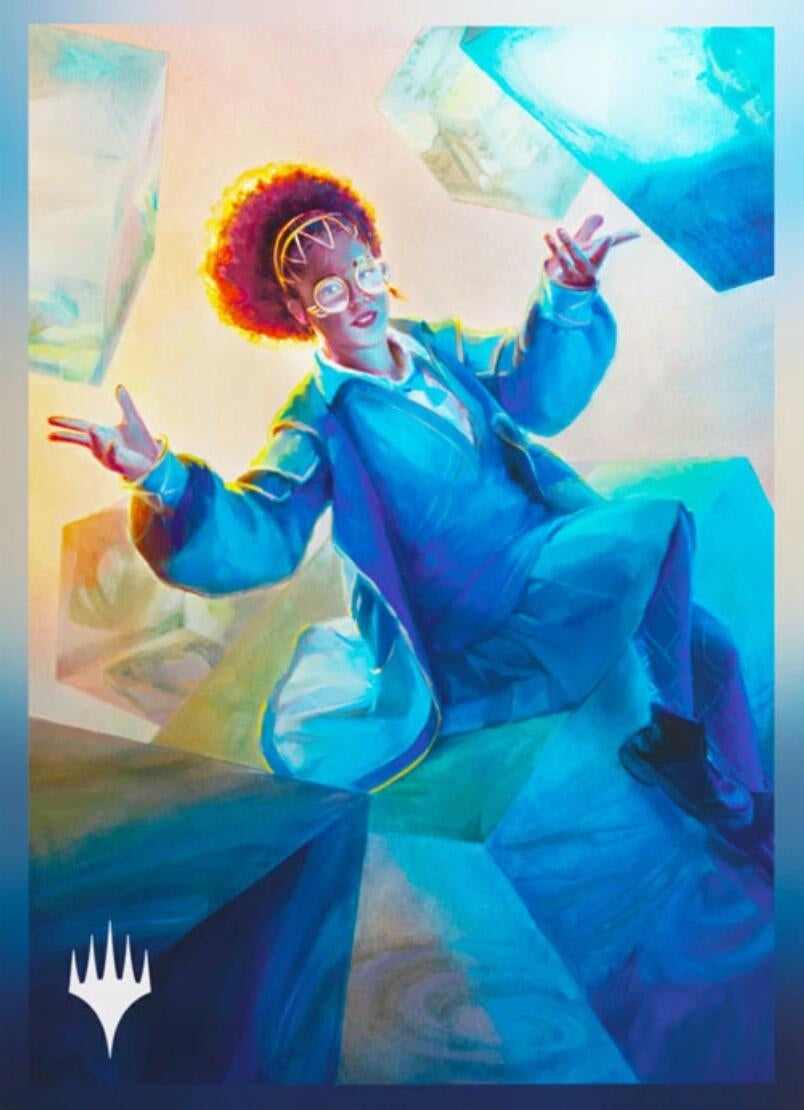 Magic: The Gathering Lorwyn Eclipsed Premium Art Sleeves - Zimone, Infinite Analyst