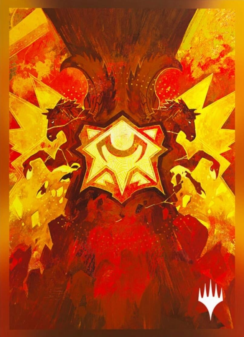 Magic: The Gathering Lorwyn Eclipsed Premium Art Sleeves - Lorehold