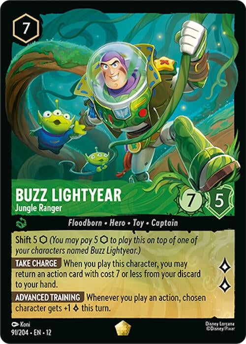 Buzz Lightyear - Jungle Ranger (91/204) (12)