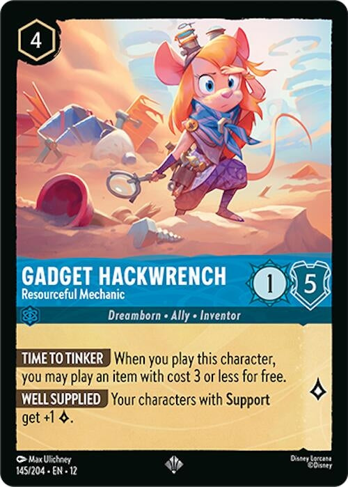 Gadget Hackwrench - Resourceful Mechanic (145/204) (12)