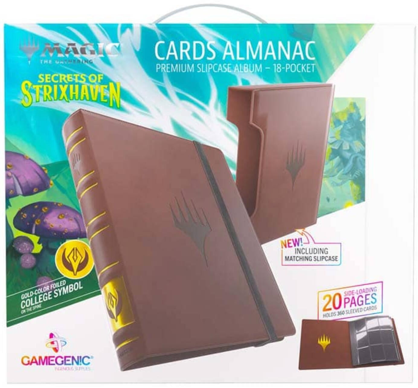 Magic: The Gathering Secrets of Strixhaven Cards Almanac 18-Pocket Slipcase Album - Silverquill