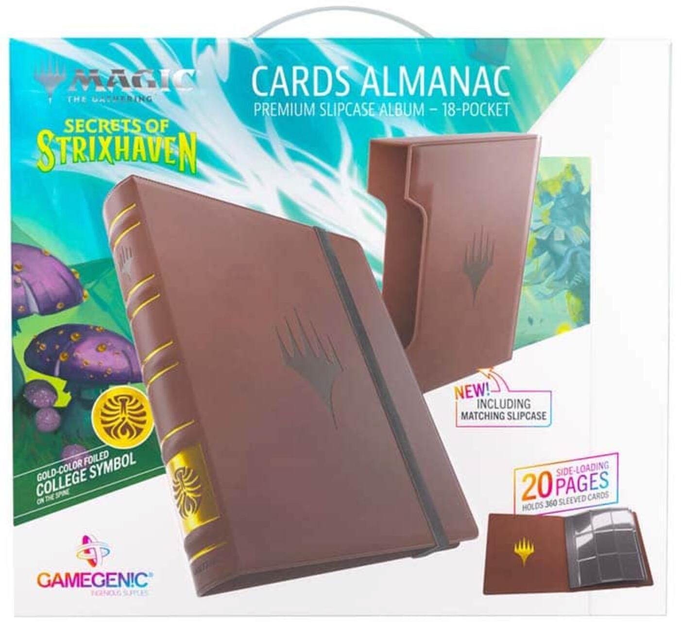 Magic: The Gathering Secrets of Strixhaven Cards Almanac 18-Pocket Slipcase Album - Witherbloom