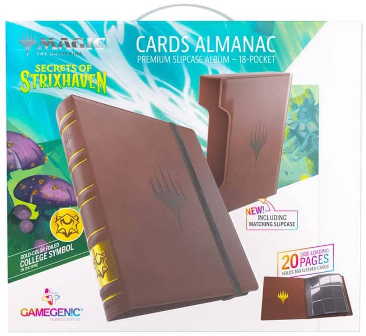 Magic: The Gathering Secrets of Strixhaven Cards Almanac 18-Pocket Slipcase Album - Lorehold