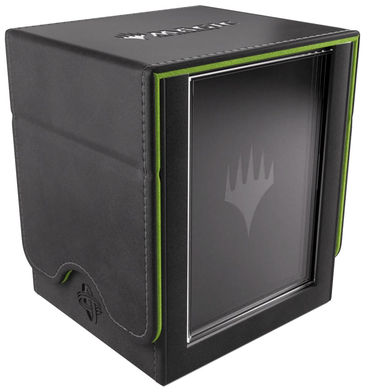 Magic: The Gathering Secrets of Strixhaven Squire Plus 100+ XL - Black / Green