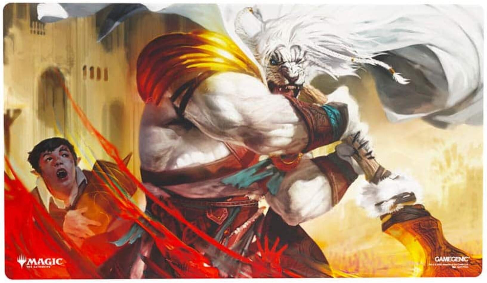 Magic: The Gathering Secrets of Strixhaven Playmat - Ajani's Response