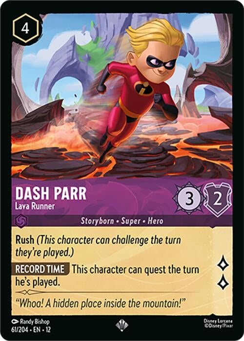 Dash Parr - Lava Runner (61/204) (12)