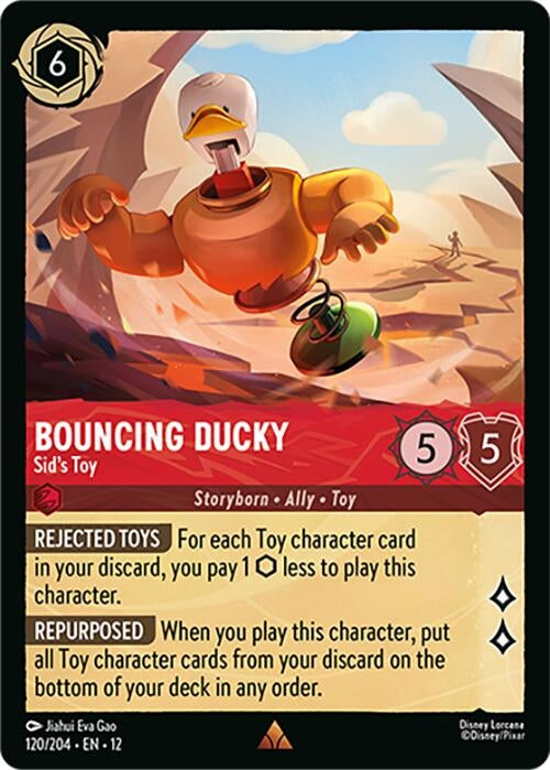 Bouncing Ducky - Sid's Toy (120/204) (12)