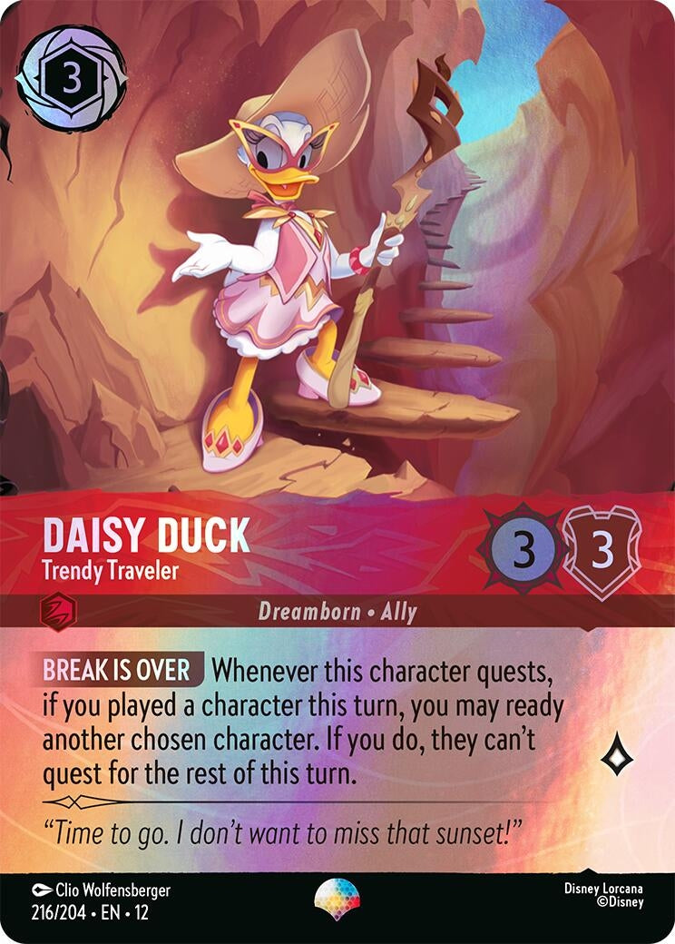 Daisy Duck - Trendy Traveler (Epic) (216/204) (12)