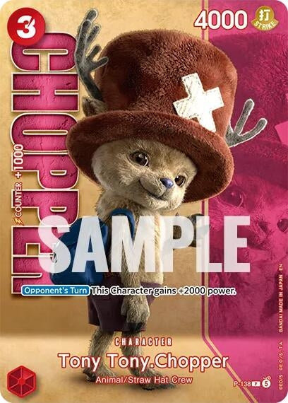 Tony Tony.Chopper - P-138 (Premium Card Collection -Live Action Edition Vol.2 Straw Hat Crew-) (P-138) (OP-PR)