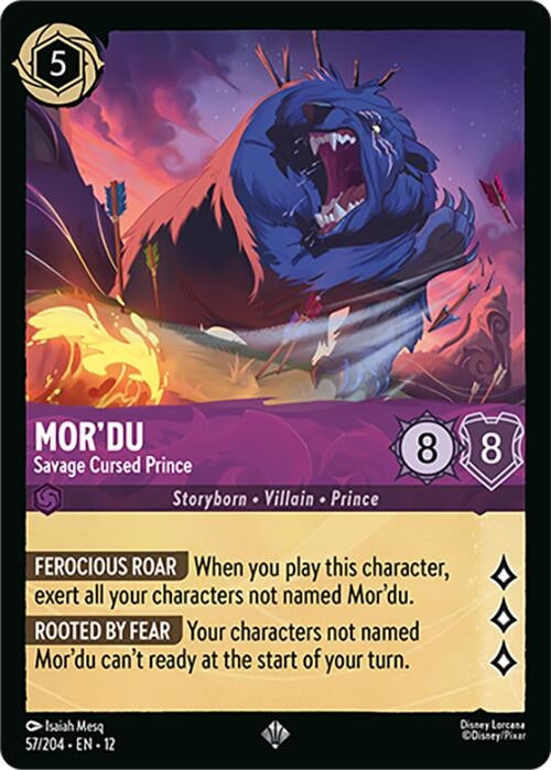 Mor'du - Savage Cursed Prince (57/204) (12)